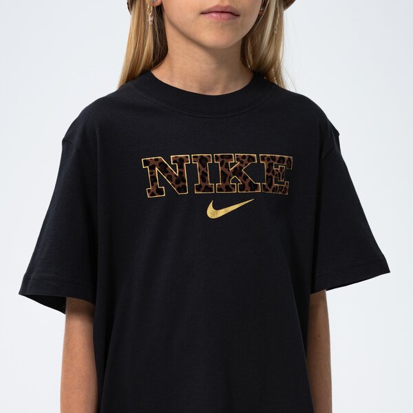 Детска тениска NIKE ТЕНИСКА G NSW TEE BOXY GIRL dm3489-010 цвят черен