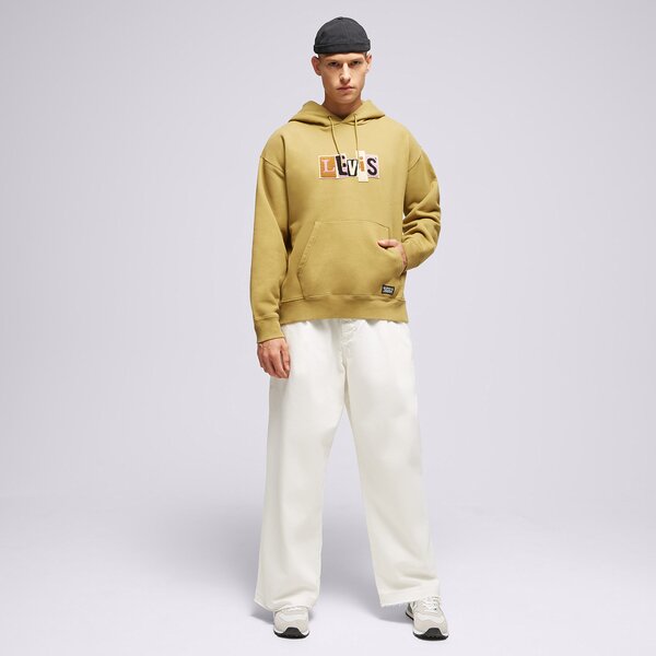 Мъжки суичър LEVI'S СУИТЧЪР С КАЧУЛКА SKATE a1008-0006 цвят жълт