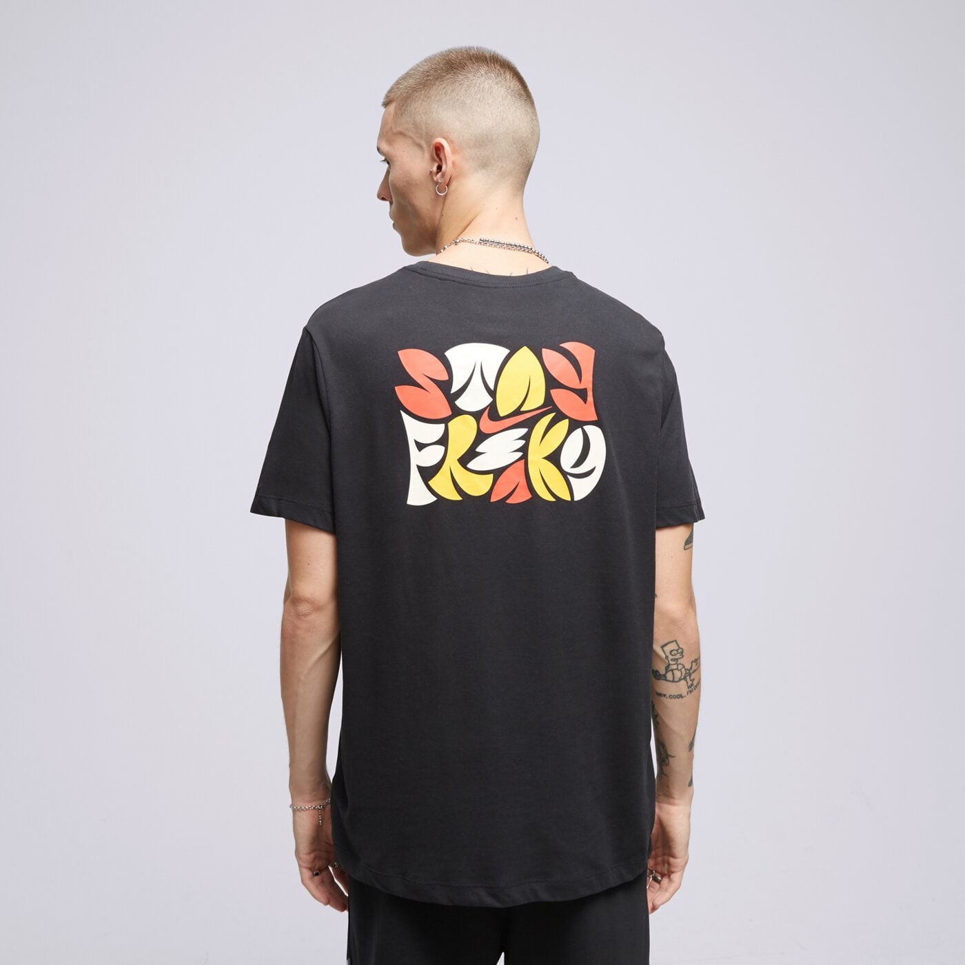 Мъжка тениска NIKE ТЕНИСКА GA M NK DF TEE FA23 NBA fj2316-010 цвят черен