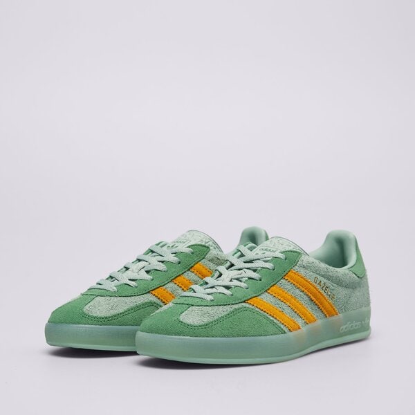 Дамски маратонки ADIDAS GAZELLE INDOOR W ig6783 цвят зелен