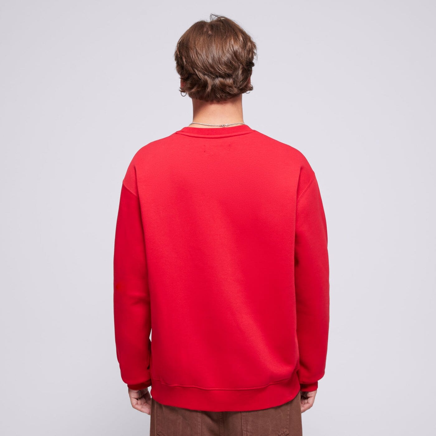 Мъжки суичър СУИТЧЪР M JORDAN BRKLN FLC CREW  fv7293-687 цвят червен