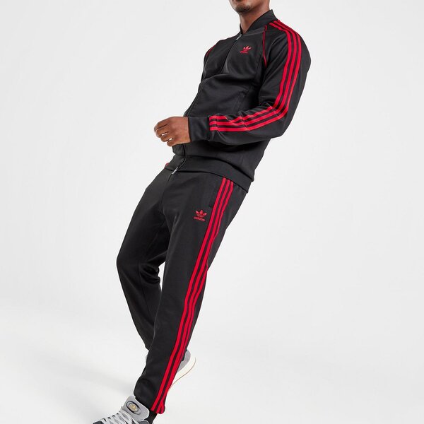 Мъжки панталони ADIDAS ПАНТАЛОНИ SSTAR TP BLK/RED it7139 цвят черен