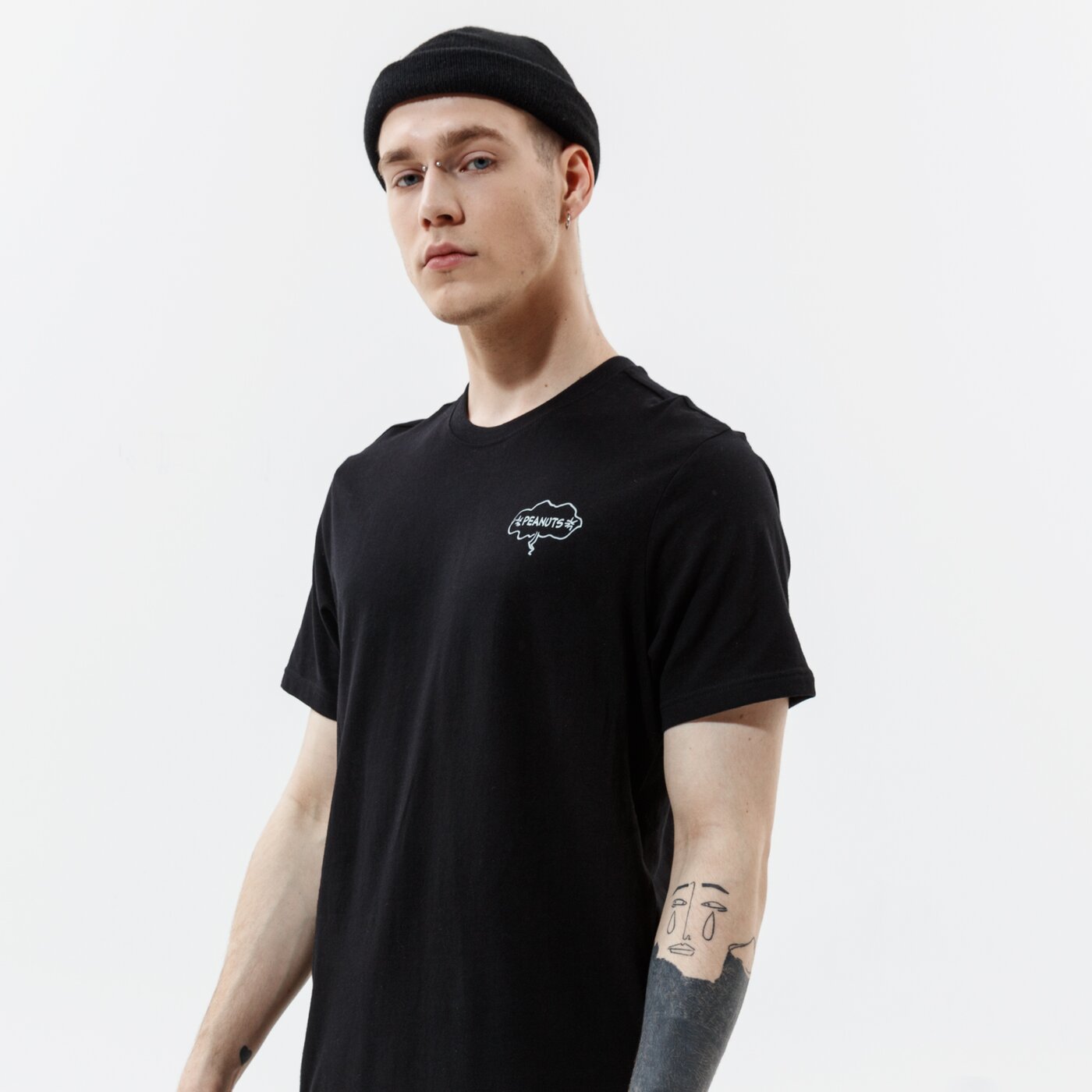 Мъжка тениска ELEMENT ТЕНИСКА PEANUTS SLIDE SS w1sso3elp3732 цвят черен