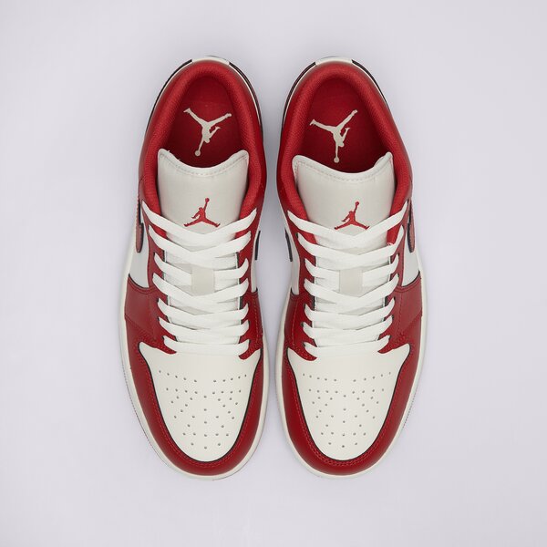 Мъжки маратонки AIR JORDAN 1 LOW  553558-166 цвят бял