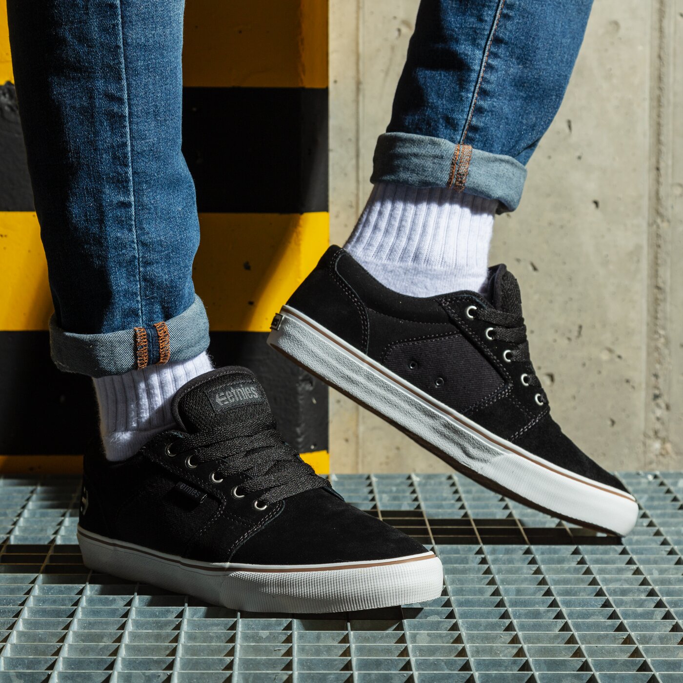 Мъжки маратонки ETNIES BARGE LS 4101000351001 цвят черен