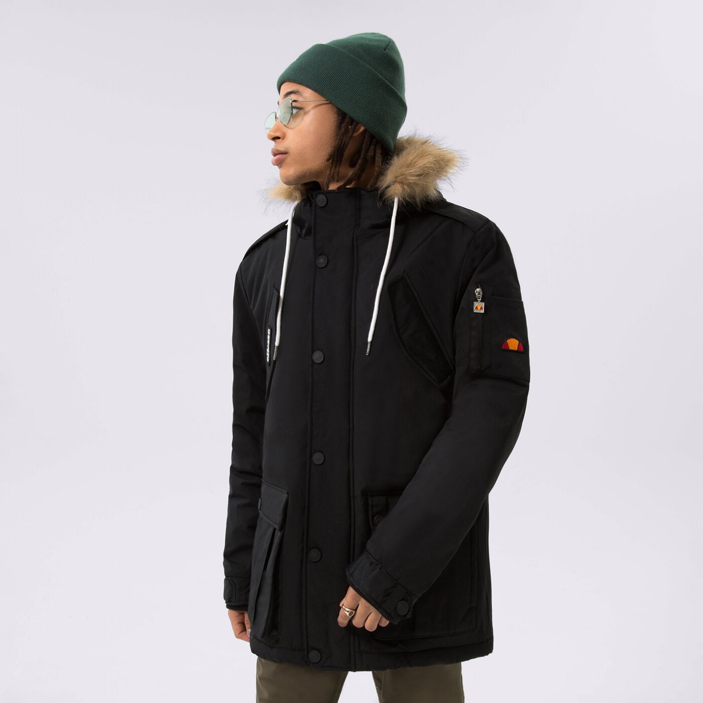 Мъжко зимно яке ELLESSE ЯКЕ ЗИМНО BLIZZARD BLK PARKA JACKET shl03704011 цвят черен