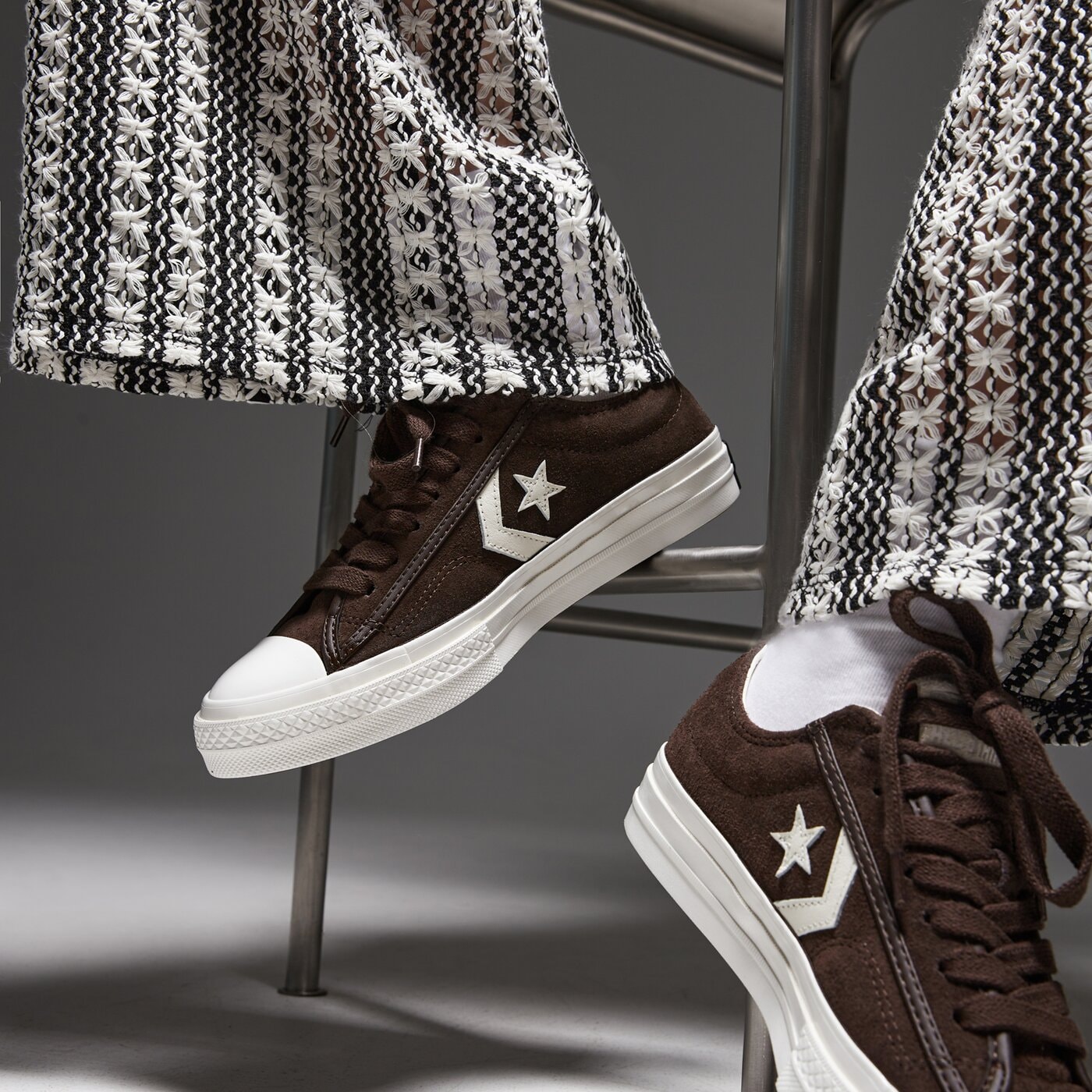 Дамски маратонки CONVERSE STAR PLAYER 76 a13608c цвят кафяв