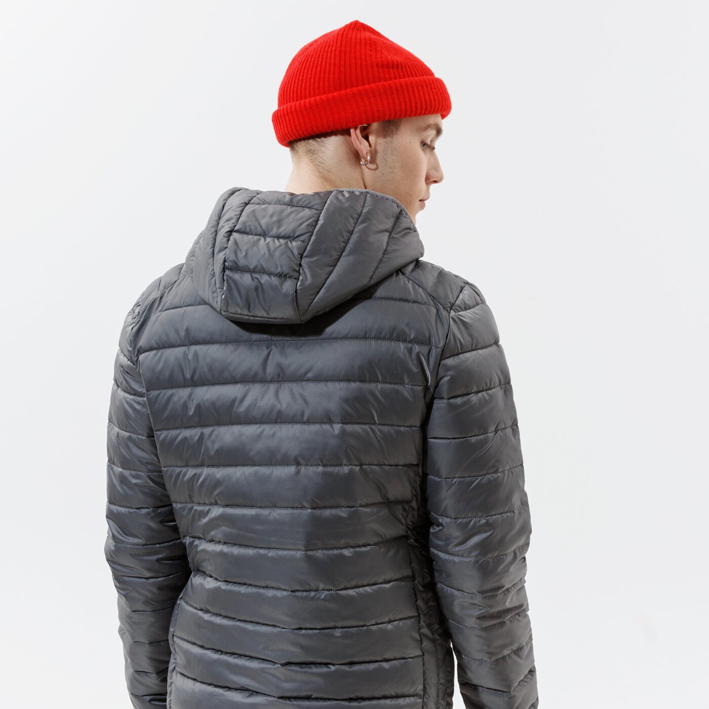 Мъжко зимно яке ELLESSE ЯКЕ ПУХЕН LOMBARDY PADDED JACKET shg01115darkgrey цвят сив