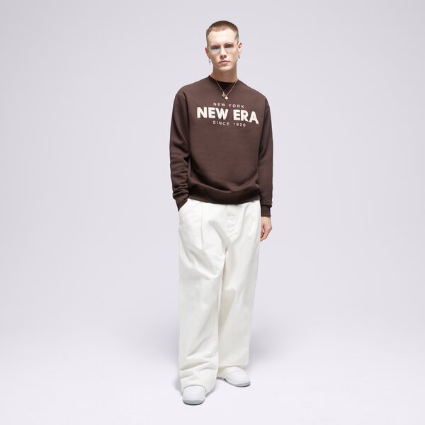 Мъжки суичър NEW ERA СУИТЧЪР NE WORDMARK CREW NECK 60424412 цвят кафяв