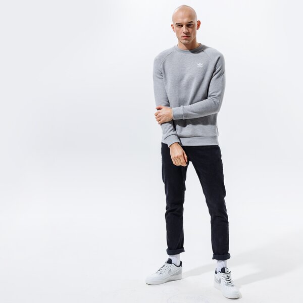 Мъжки суичър ADIDAS СУИТЧЪР ESSENTIAL CREW dv1642 цвят сив