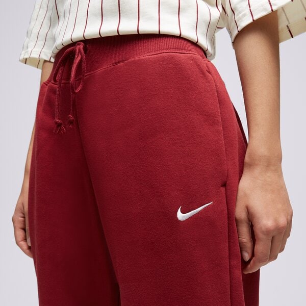 Дамски панталони NIKE ПАНТАЛОНИ W NSW PHNX FLC HR OS PANT dq5887-677 цвят бордо