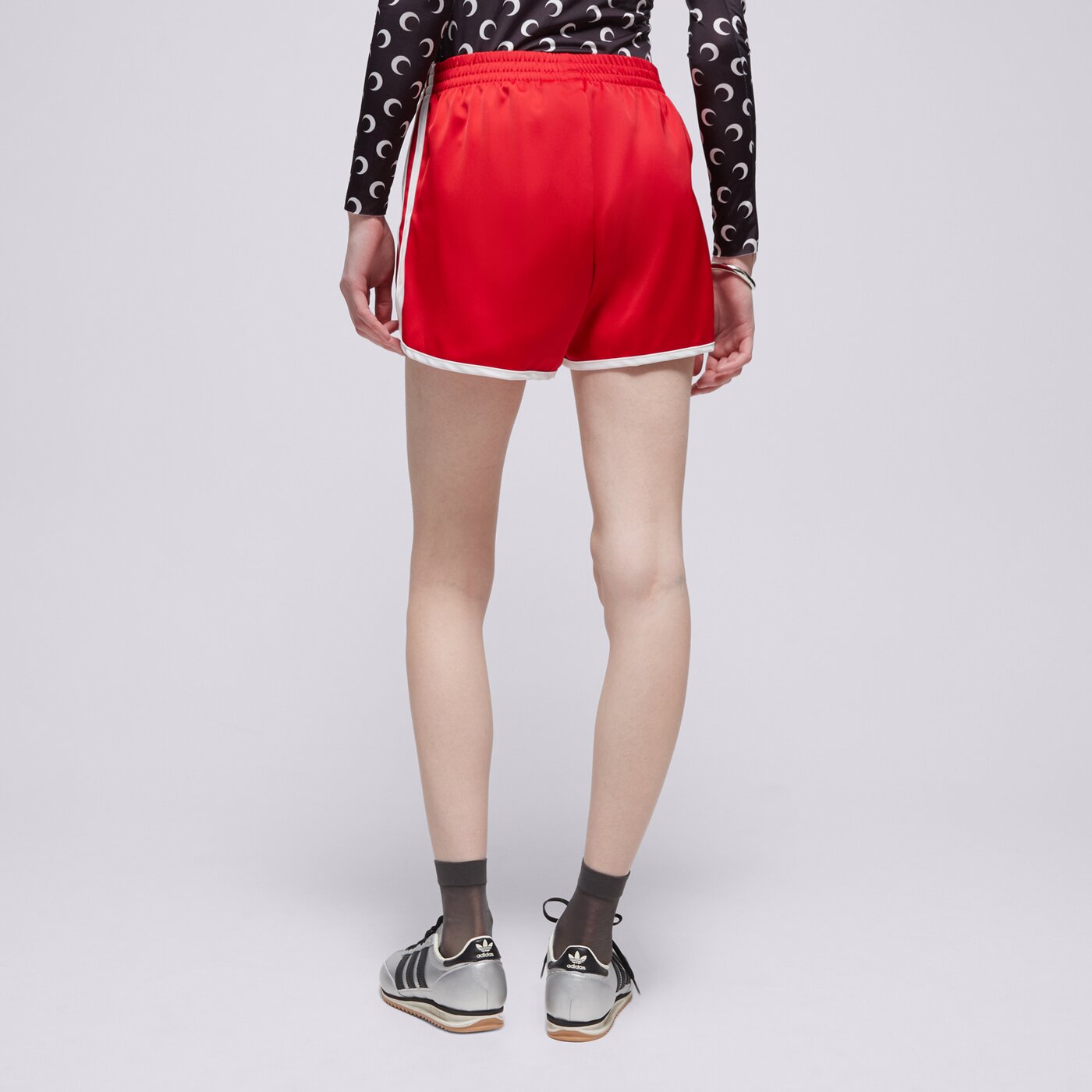 Дамски къси панталони ADIDAS ШОРТИ 3S SPRINTER jd3120 цвят червен