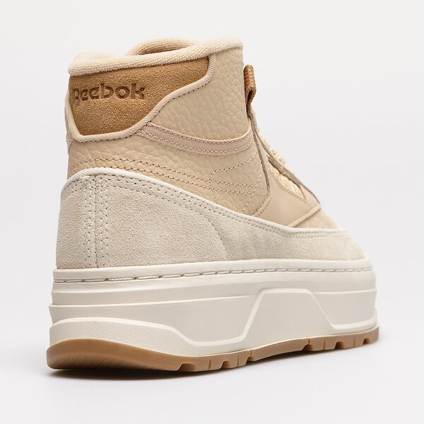 Дамски маратонки REEBOK CLUB C GEO MID gz2159 цвят бежов