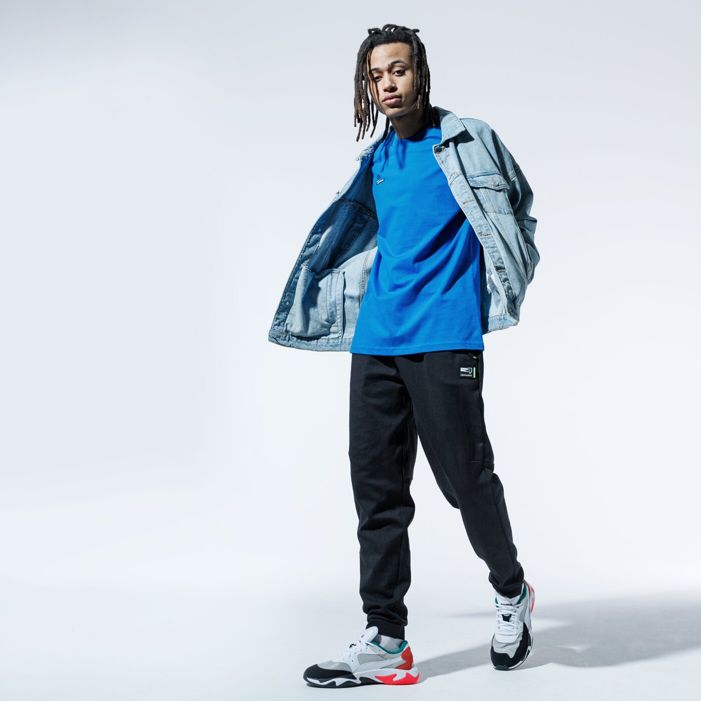 Мъжка тениска CONFRONT ТЕНИСКА BOLTON cf120tsm59001 цвят син