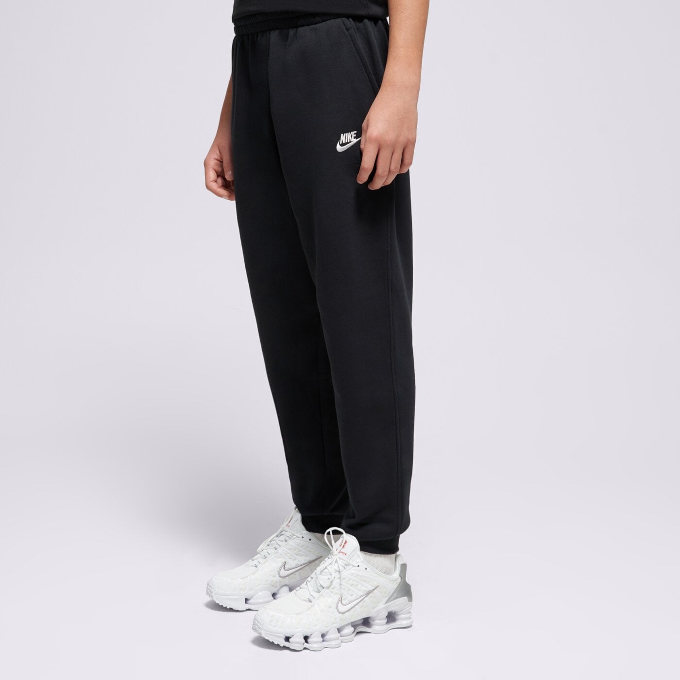 Детски панталони NIKE ПАНТАЛОНИ K NSW CLUB FLC JGGR LBR B fd3008-010 цвят черен