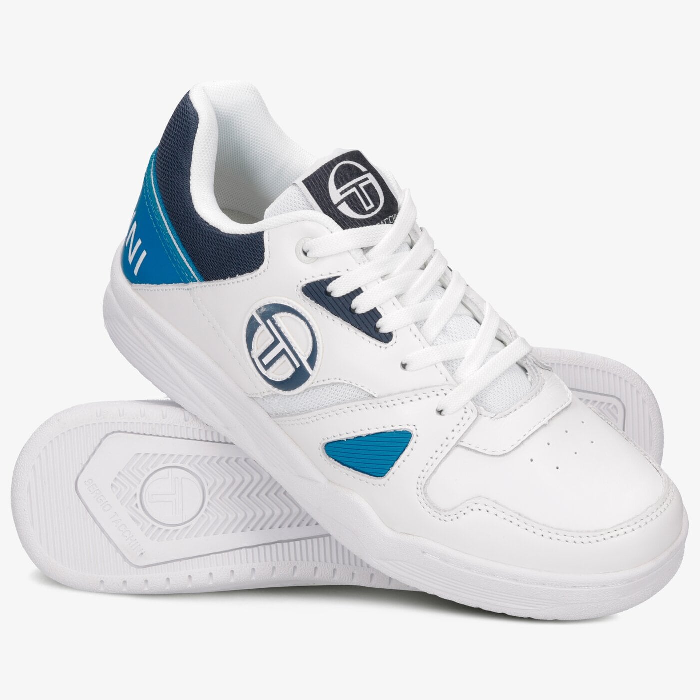 Мъжки маратонки SERGIO TACCHINI TOP CLS LTH stm91201501 цвят бял