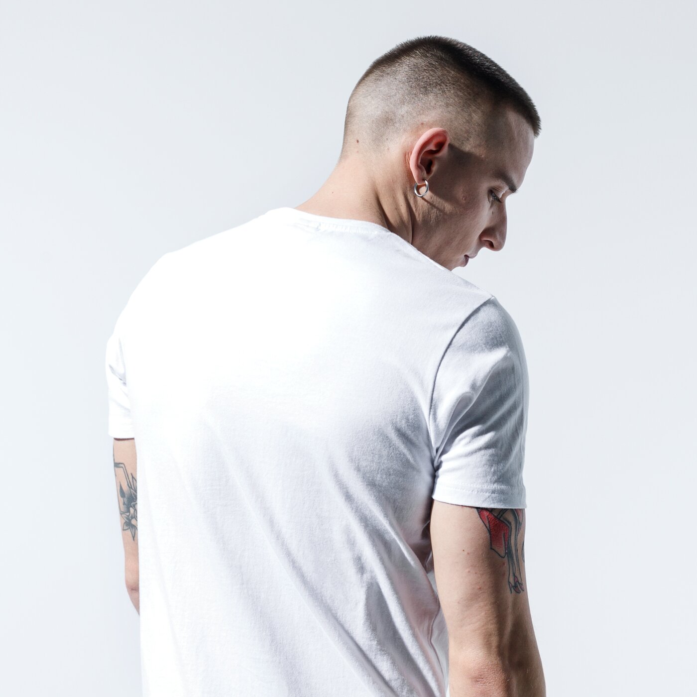 Мъжка тениска ELLESSE ТЕНИСКА SL PRADO WHT shc07405908 цвят бял