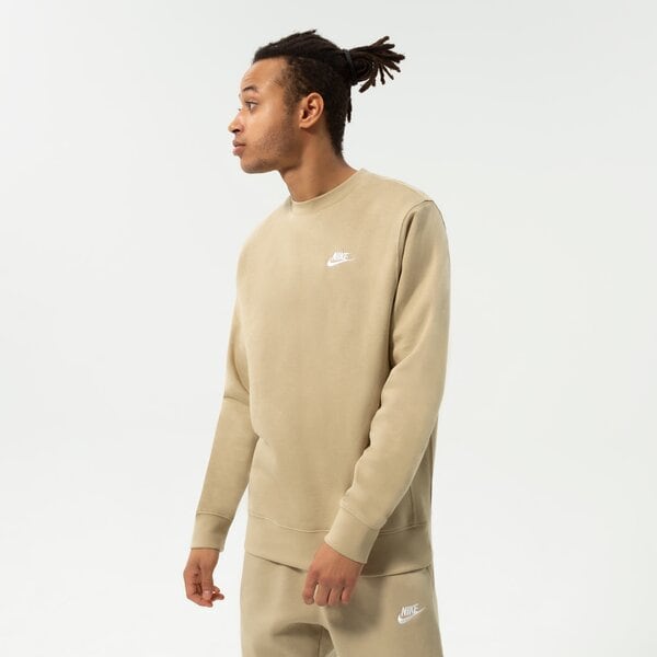 Мъжки суичър NIKE СУИТЧЪР NIKE SPORTSWEAR CLUB FLEECE bv2662-250 цвят бежов