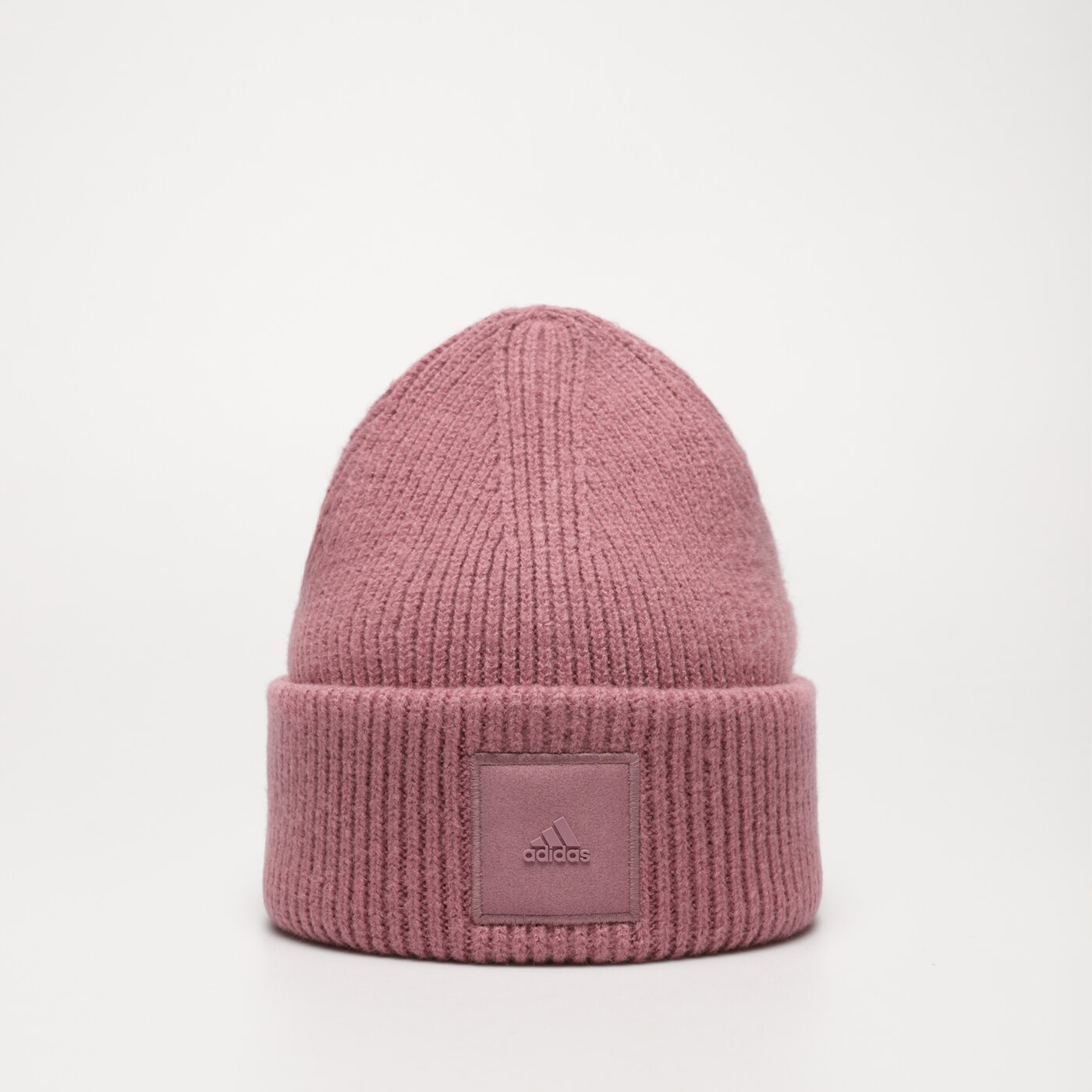 Дамска зимна шапка ADIDAS ЗИМНА ШАПКА WID CUFF BEANIE ii3546 цвят виолетов