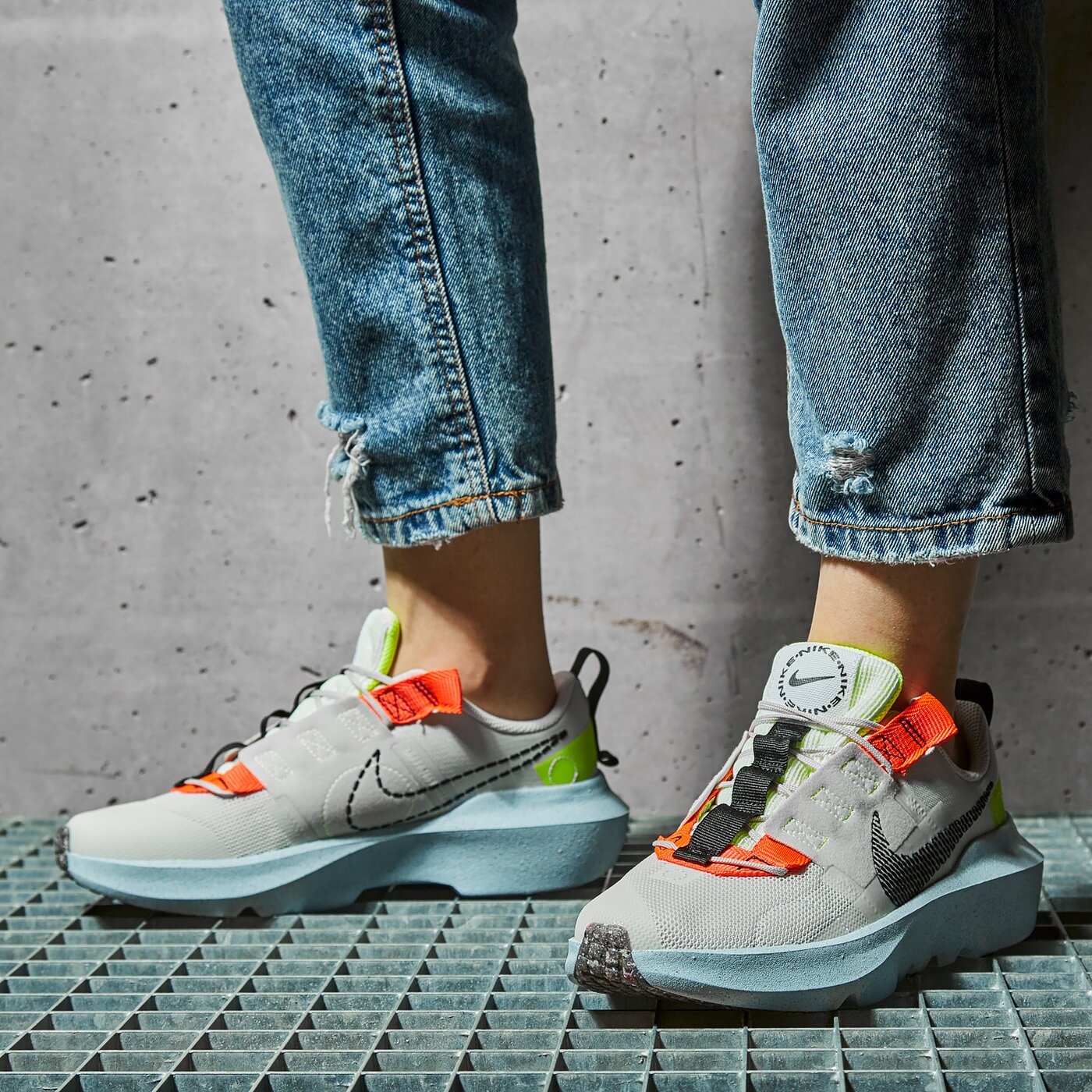 Детски маратонки NIKE CRATER IMPACT (GS) db3551-010 цвят бежов