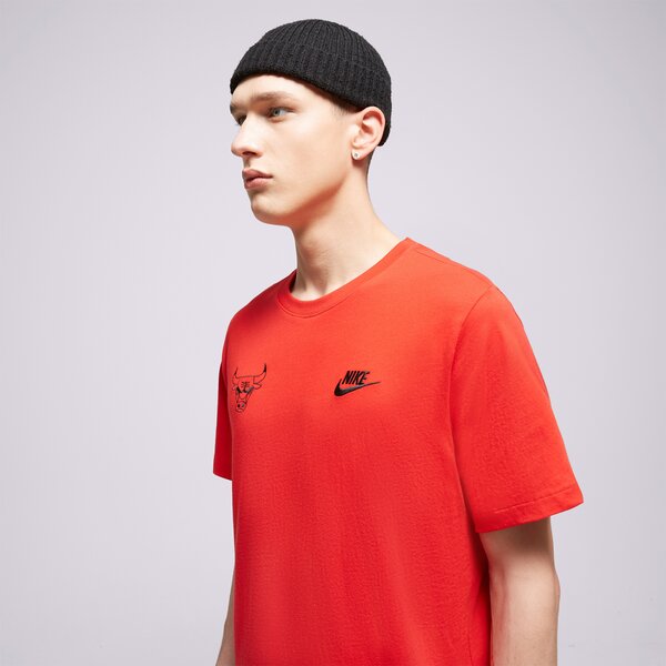 Мъжка тениска NIKE ТЕНИСКА CHI M NK ES NBA SS CLUB TEE NBA fd1424-657 цвят бордо