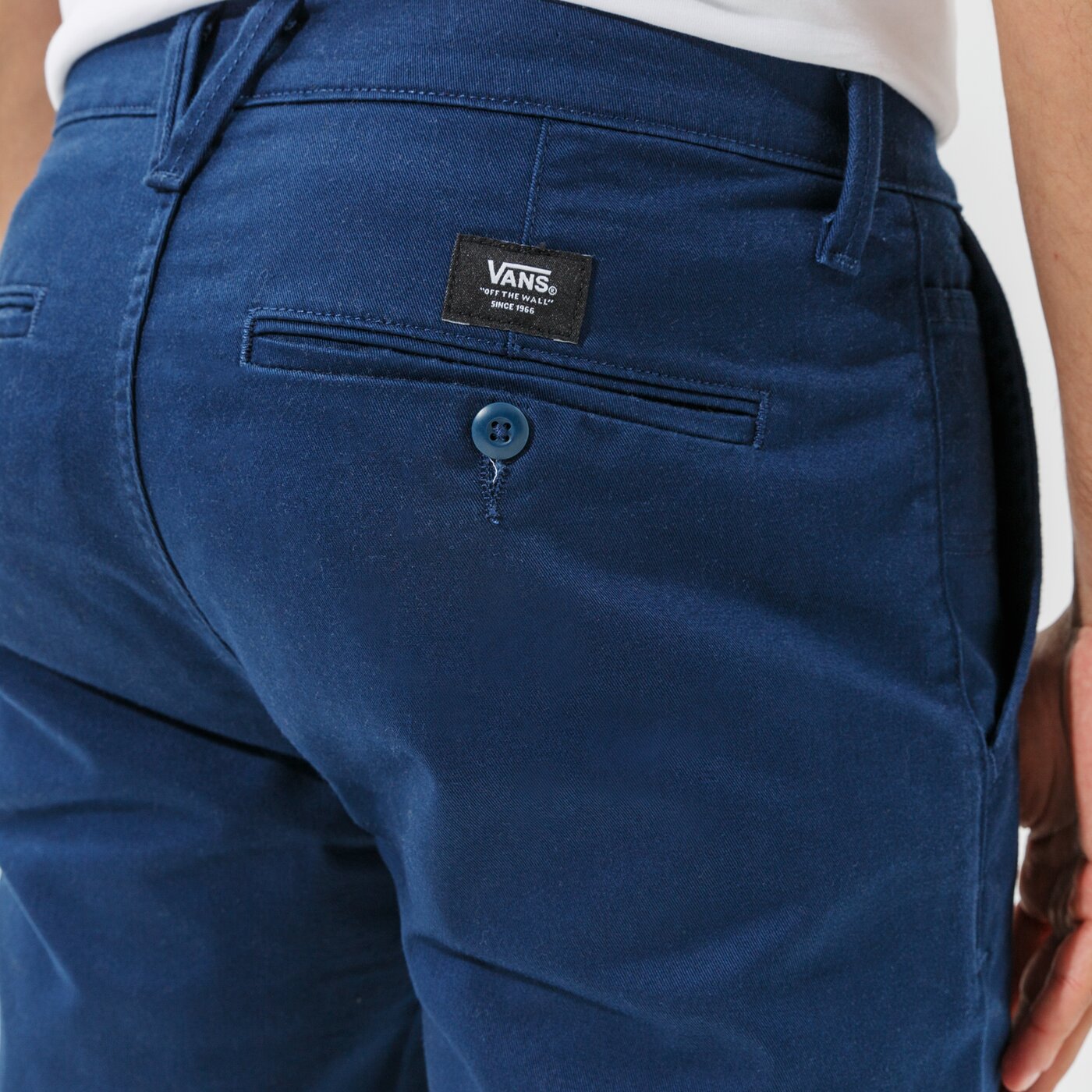 Мъжки панталони VANS ПАНТАЛОНИ AUTHENTIC CHINO SLIM PANT vn0a5fj7lkz1 цвят тъмносин