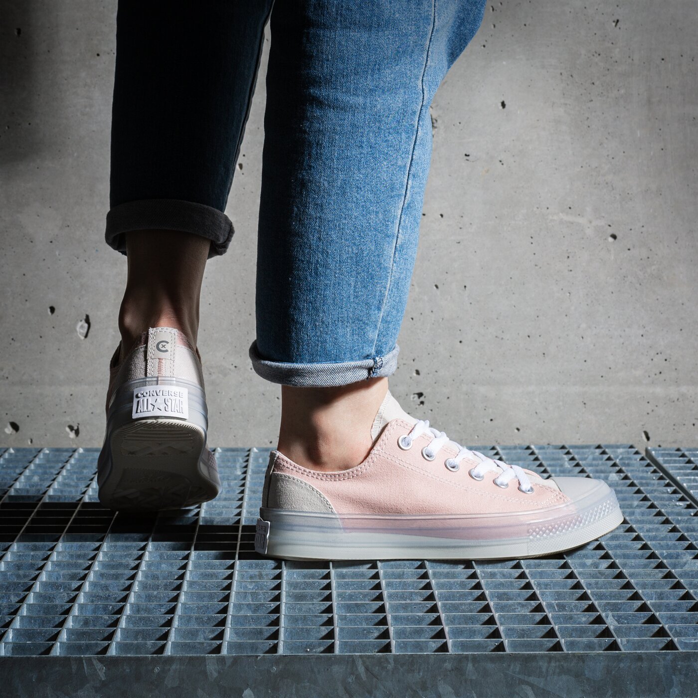 Дамски маратонки CONVERSE CHUCK TAYLOR ALL STAR CX a01177c цвят розов