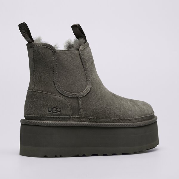 Дамски кежуал UGG NEUMEL PLATFORM CHELSEA 1134526-grey цвят сив