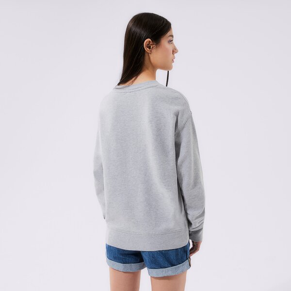 Дамски суичър LEVI'S СУИТЧЪР GRAPHIC STANDARD CREW 18686-0012 цвят сив