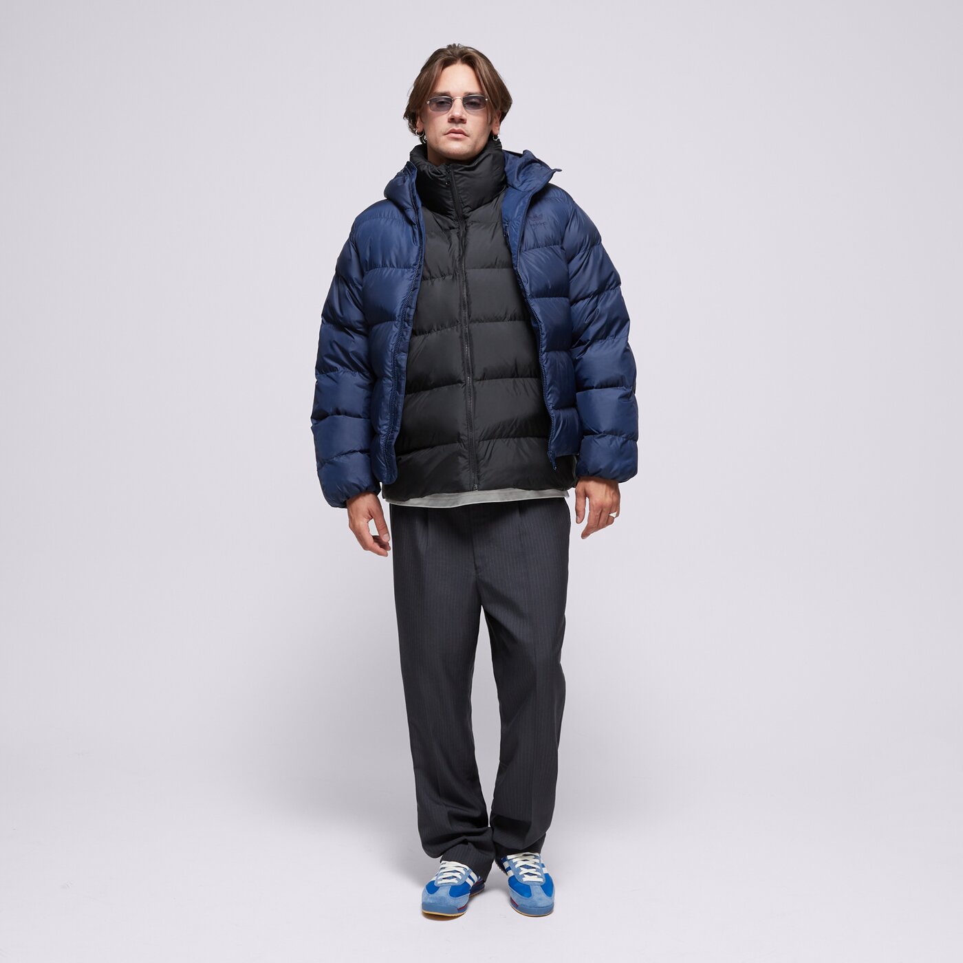 Мъжко зимно яке ADIDAS ЯКЕ ЗИМНО COMMERCIAL PUFF iy3397 цвят тъмносин