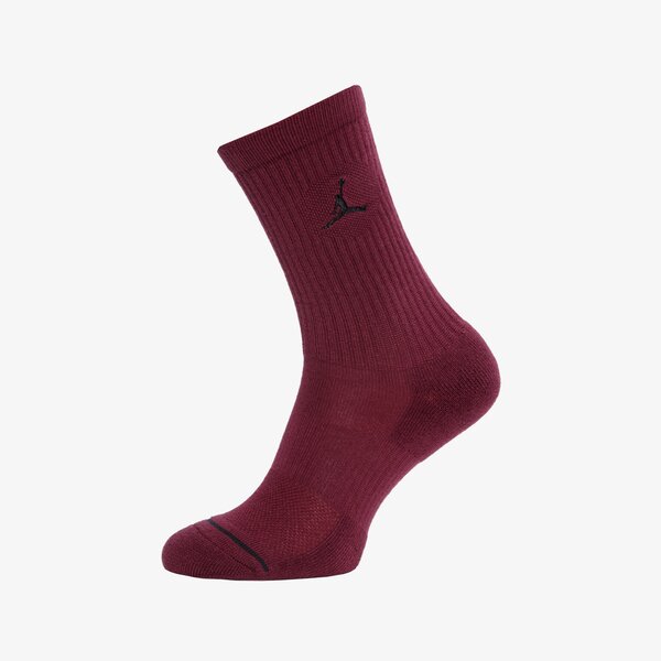 Дамски чорапи JORDAN- ЧОРАПИ U J EVERYDAY CUSH POLY 3PR - 14 3PR - 144 dx9632-903 цвят червен