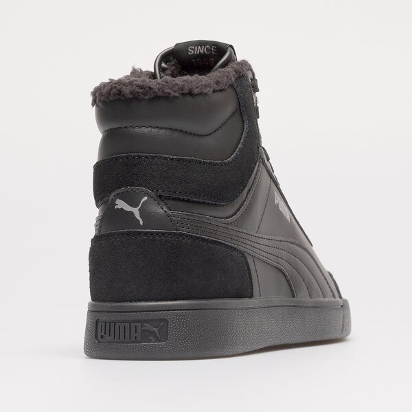 Мъжки зимни обувки PUMA SHUFFLE MID FUR 38760901 цвят черен