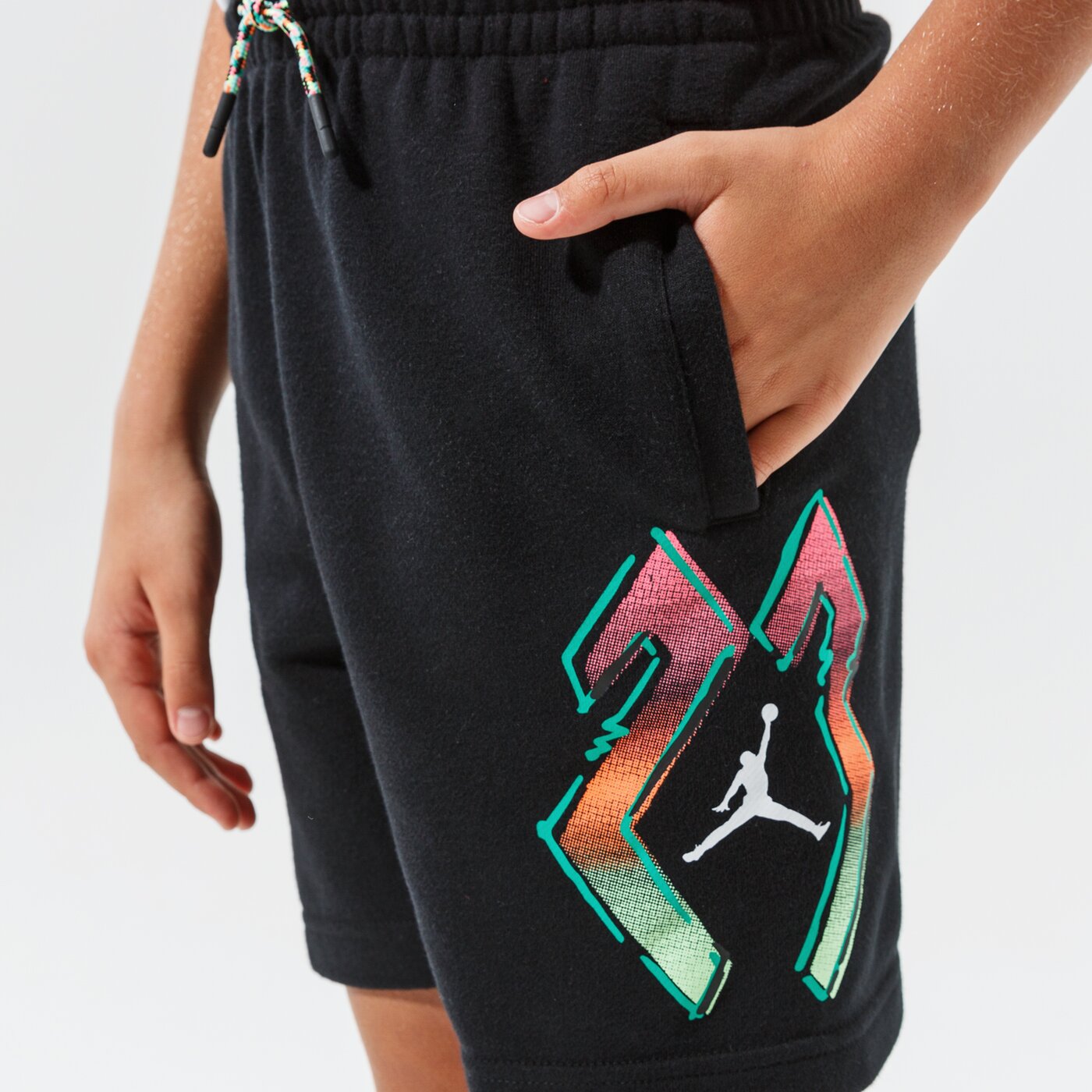  JORDAN ШОРТИ SPORT DNA SHORT BOY 95a592-023 цвят черен