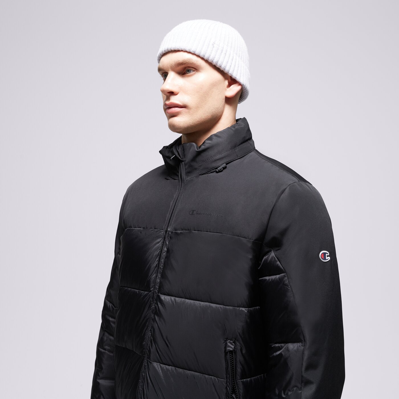 Мъжко зимно яке CHAMPION ЯКЕ ПУХЕН JACKET 219191kk001 цвят черен