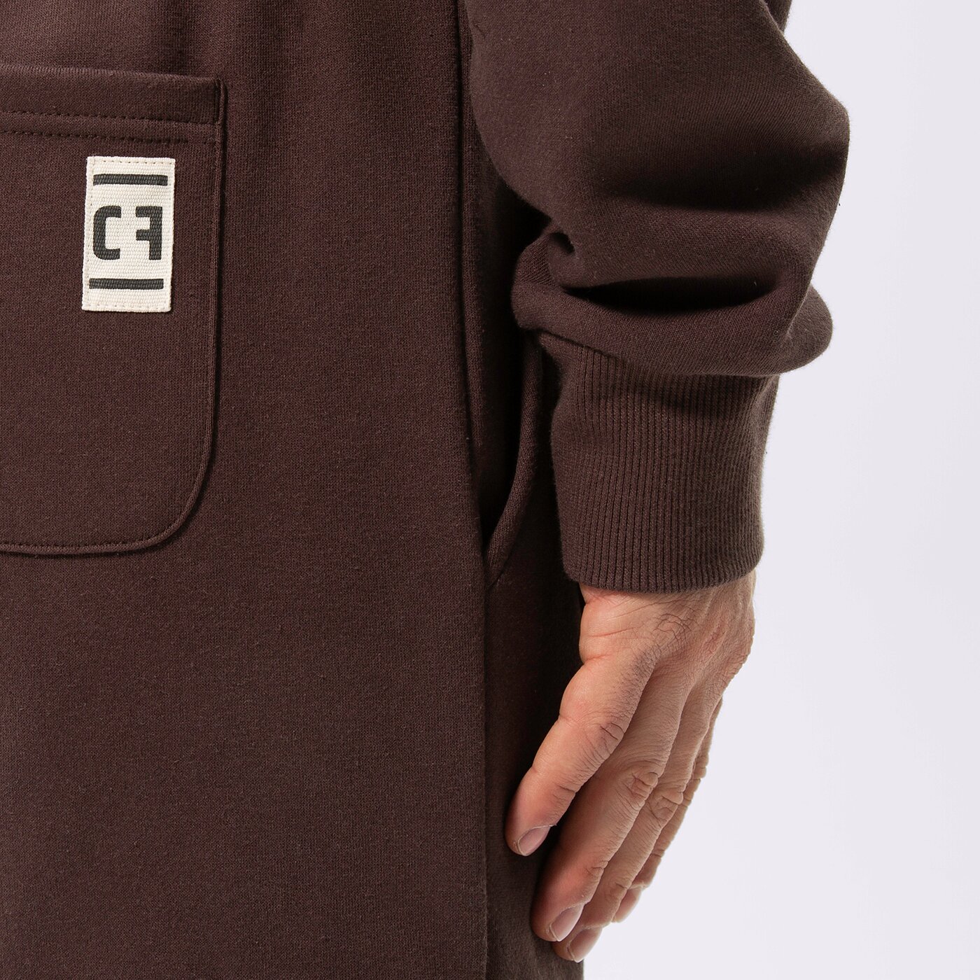 Мъжки панталони CONFRONT ПАНТАЛОНИ CONFRONT CARGO PANTS cf322spm07003 цвят кафяв