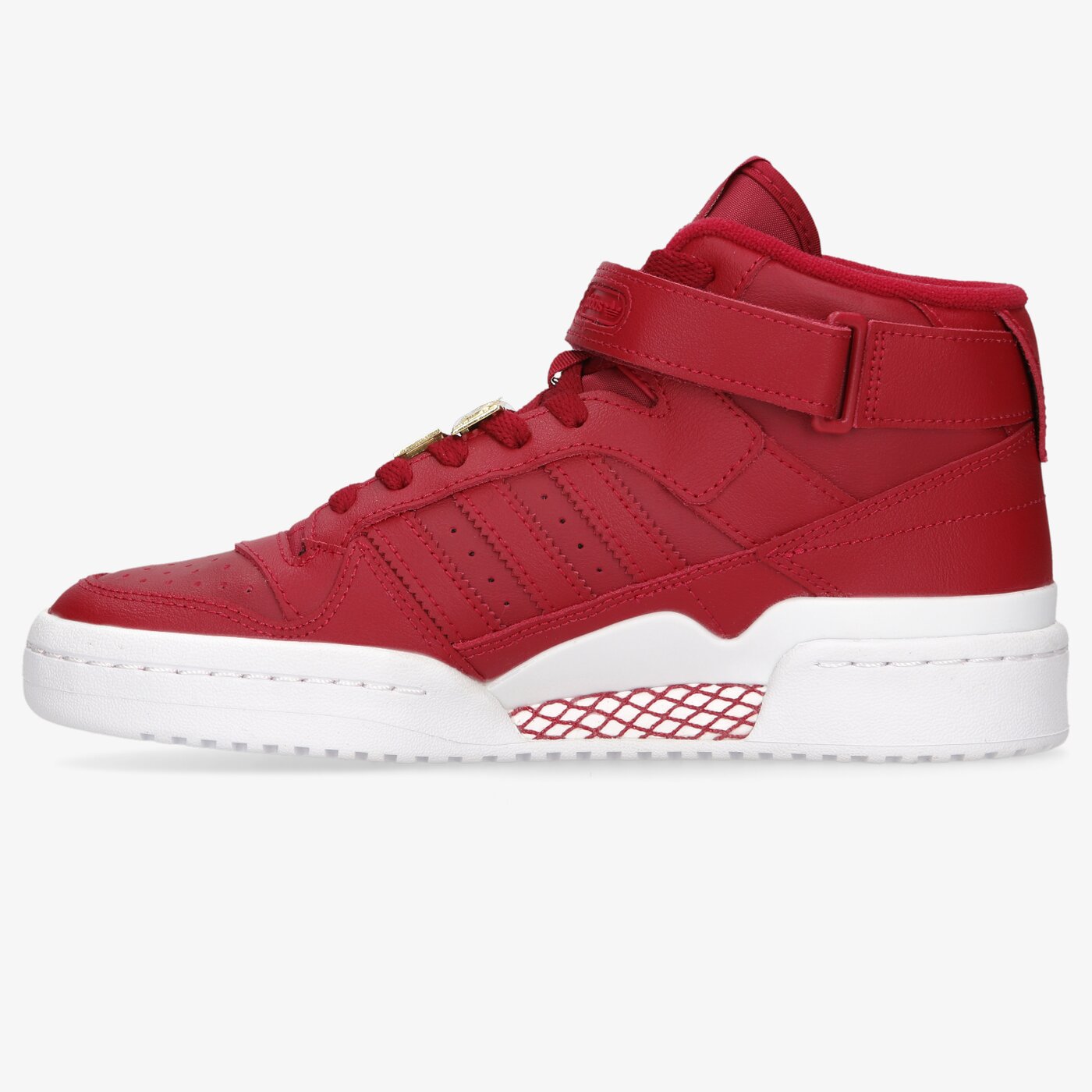 Дамски маратонки ADIDAS FORUM MID W gz8602 цвят бордо