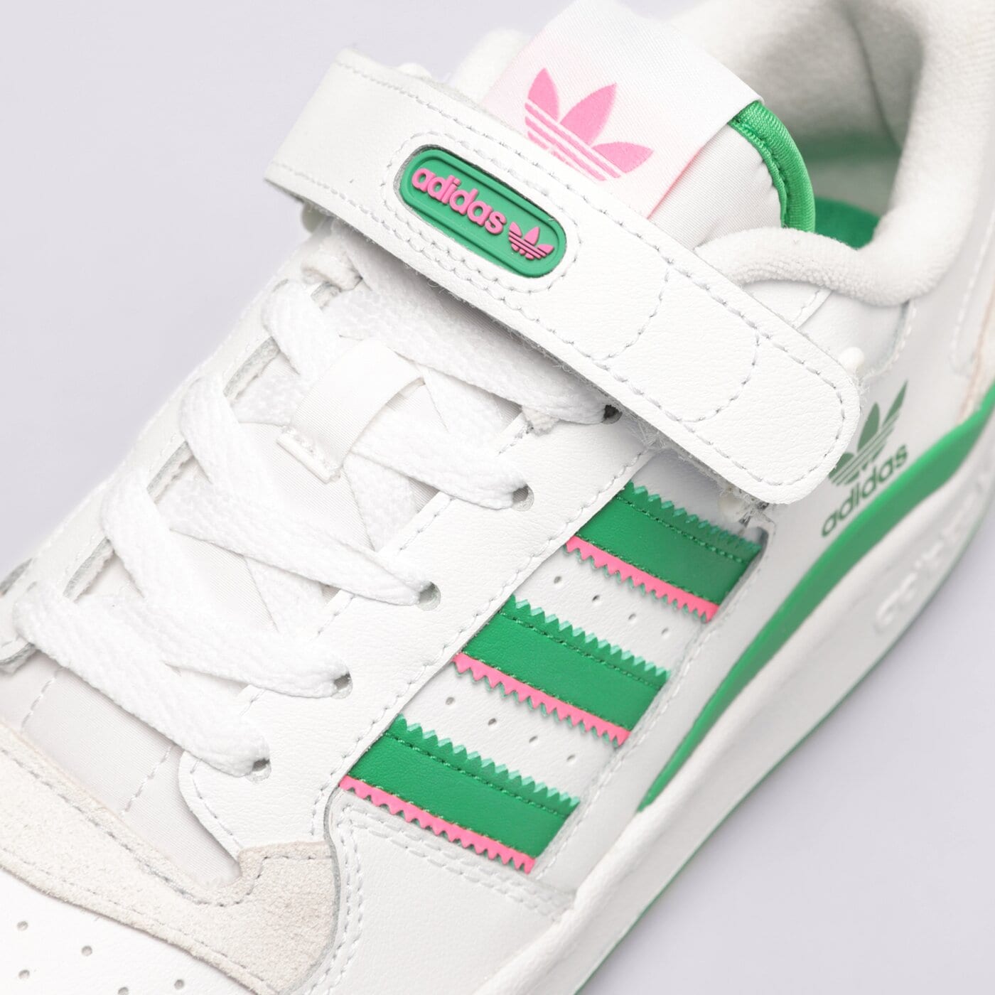 Дамски маратонки ADIDAS FORUM LOW W ie7422 цвят бял