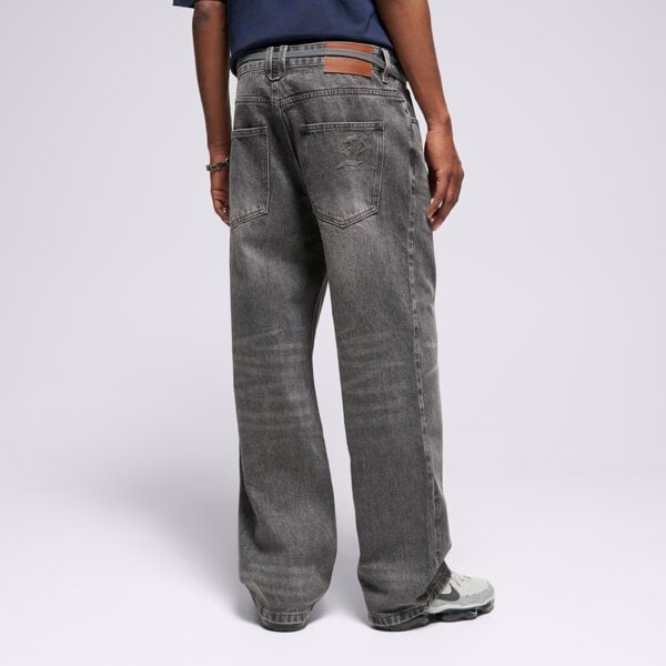 Мъжки панталони PROSTO ДЪНКОВИ ПАНТАЛОНИ BAGGY TARMAC LIGHT GRAY kl252mpan3011 цвят сив