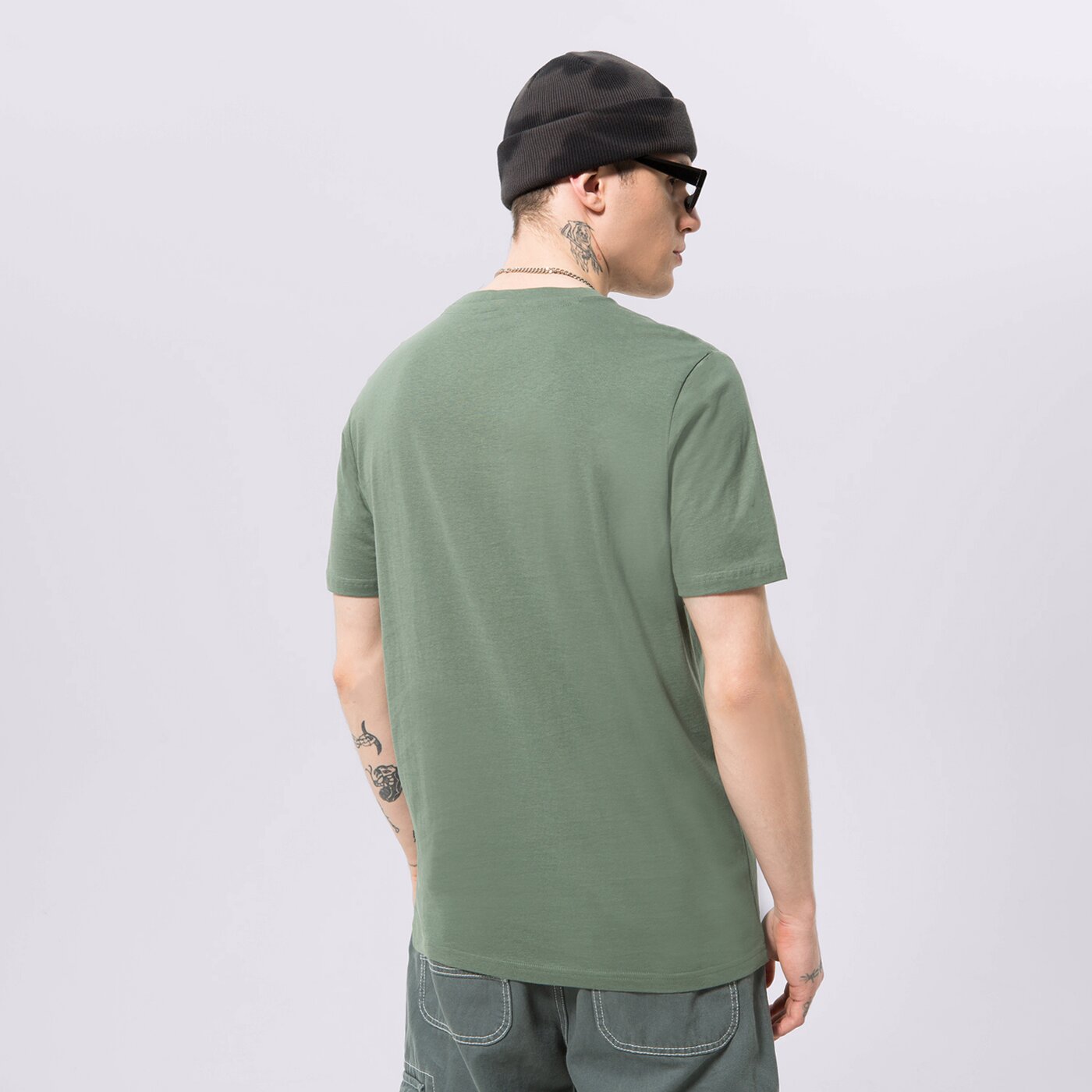 Мъжка тениска CHAMPION ТЕНИСКА CREWNECK ТЕНИСКА 218281gs506 цвят сив