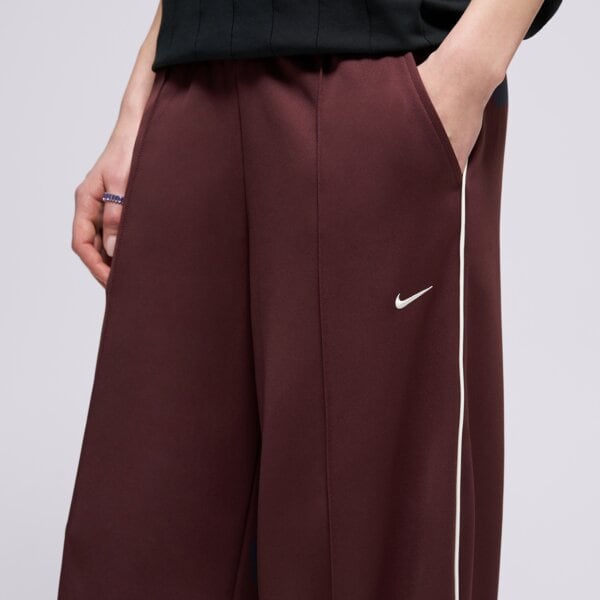 Дамски панталони NIKE ПАНТАЛОНИ W NSW WIDE LEG TRACK PNT ih8514-652 цвят бордо