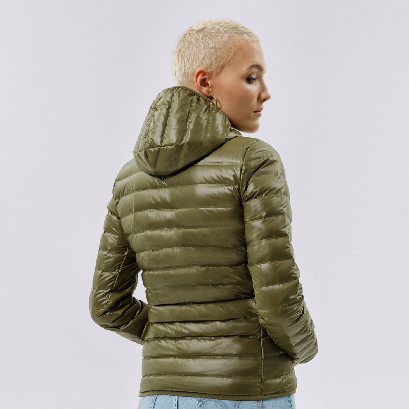 Дамско зимно яке ADIDAS ЯКЕ ЗИМНО W VARILITE HO J gt9227 цвят каки