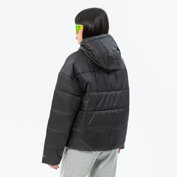 Дамско зимно яке NIKE SWOOSH PADDED JACKET  dx1797-010 цвят черен