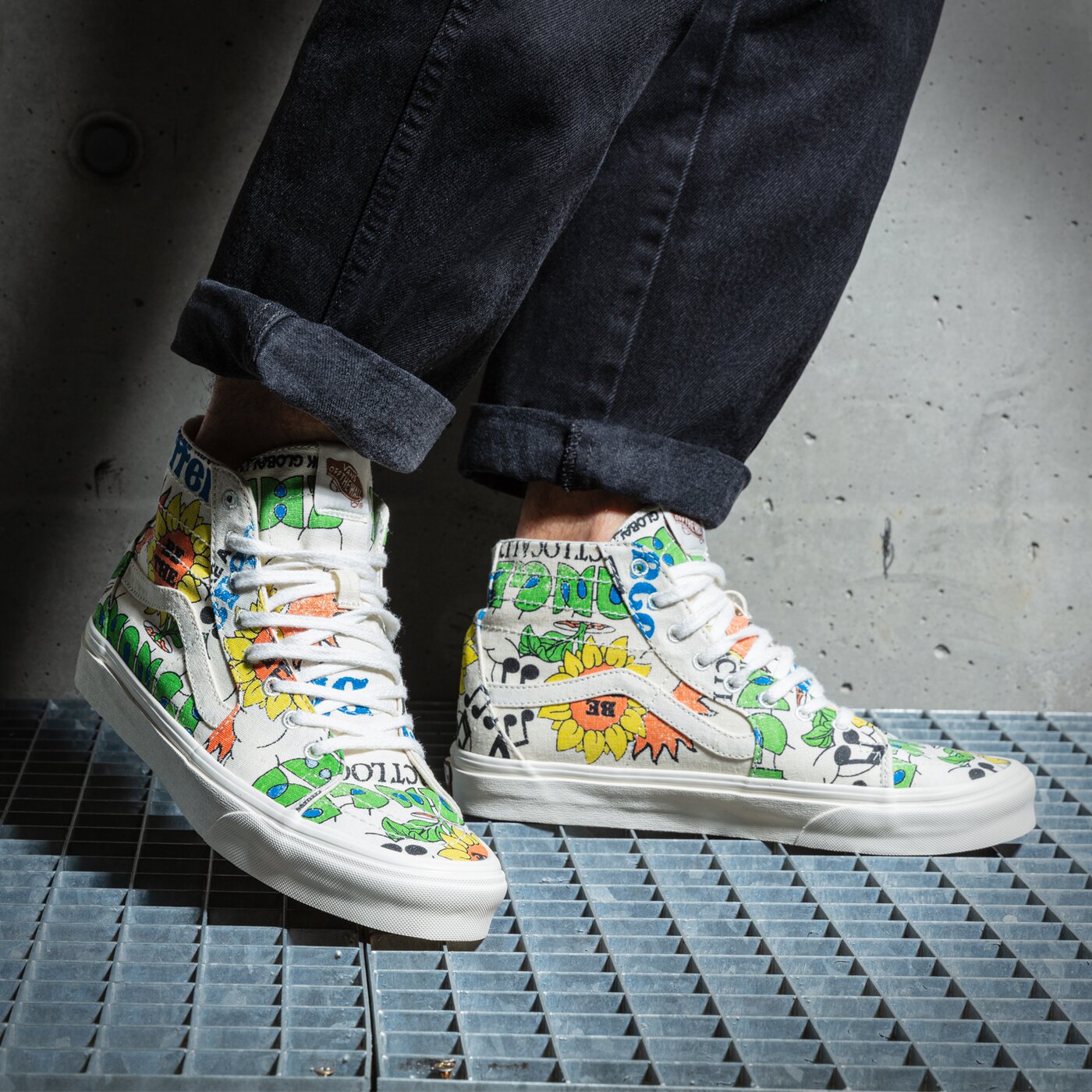 Мъжки маратонки VANS UA SK8-HI TAPERED vn0a4u16arg1 цвят бял