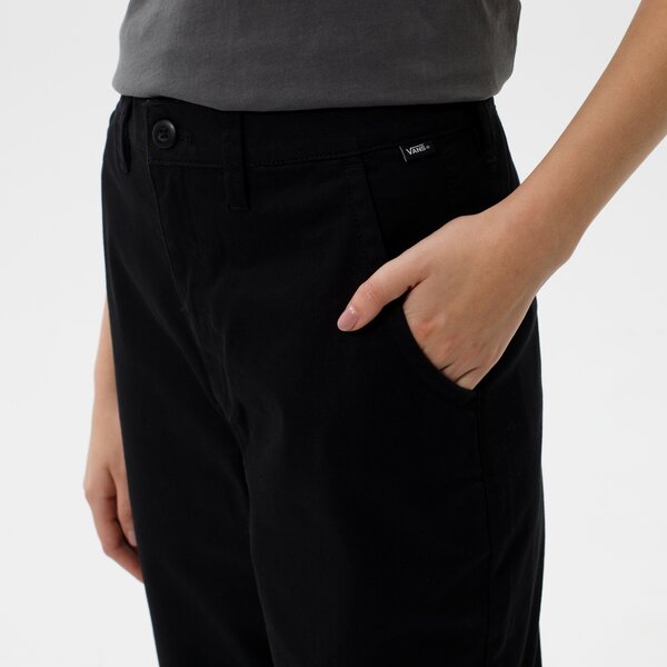 Дамски панталони VANS ПАНТАЛОНИ AUTHENTIC WMN CHINO vn0a5johblk1 цвят черен