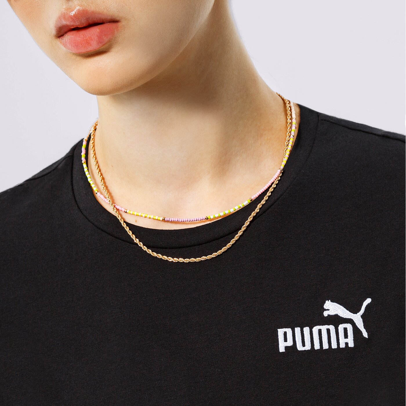 Дамска тениска PUMA ТЕНИСКА ESS+ EMBROIDERY 848331 01 цвят черен