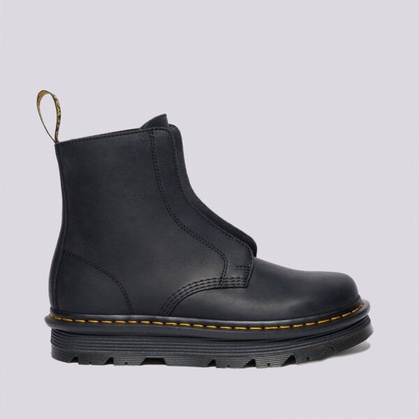 Дамски боти DR.MARTENS ZEBZAG RIGGER BOOT WARM LINED 42662001 цвят черен