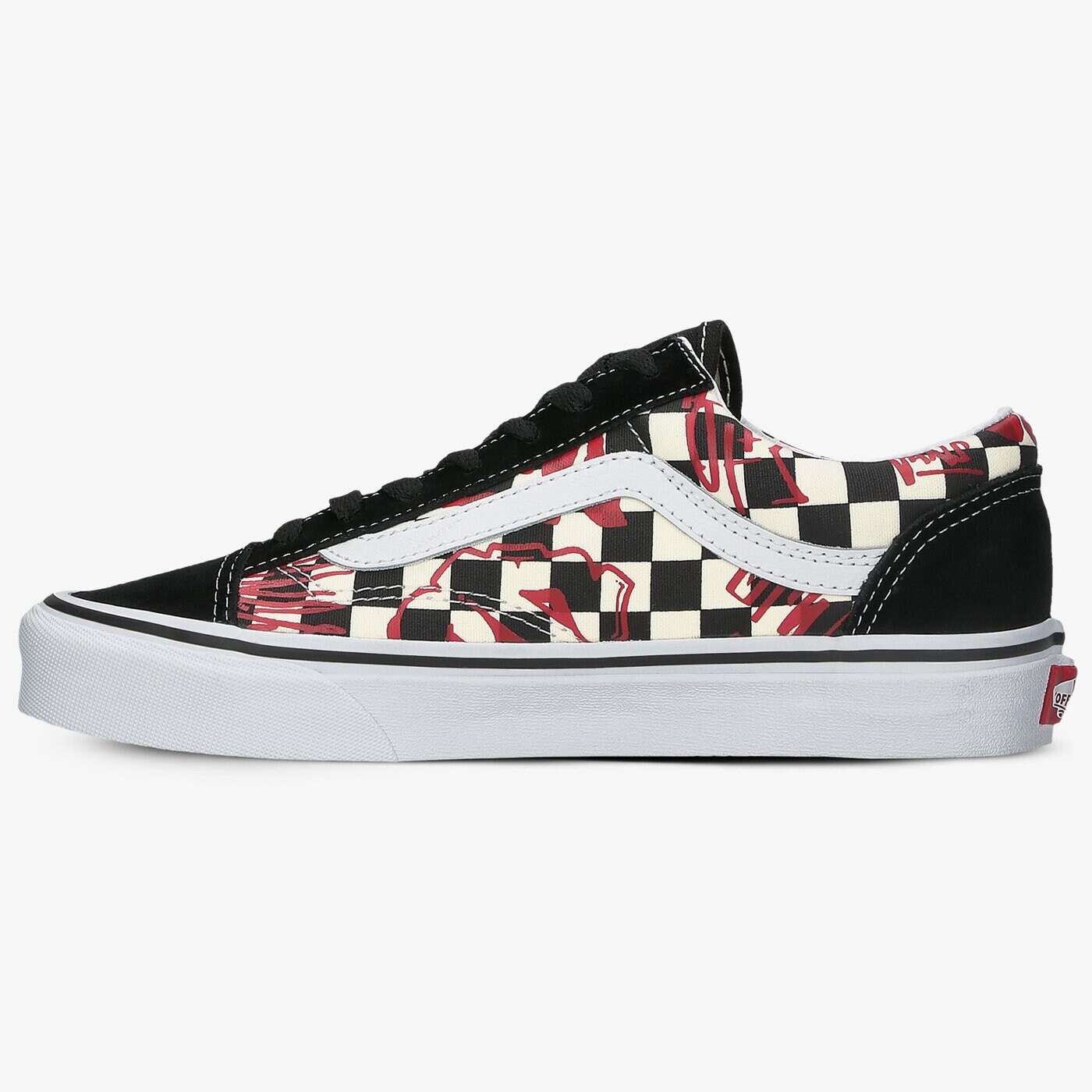 Дамски маратонки VANS UA STYLE 36 vn0a3dz31iw1 цвят червен