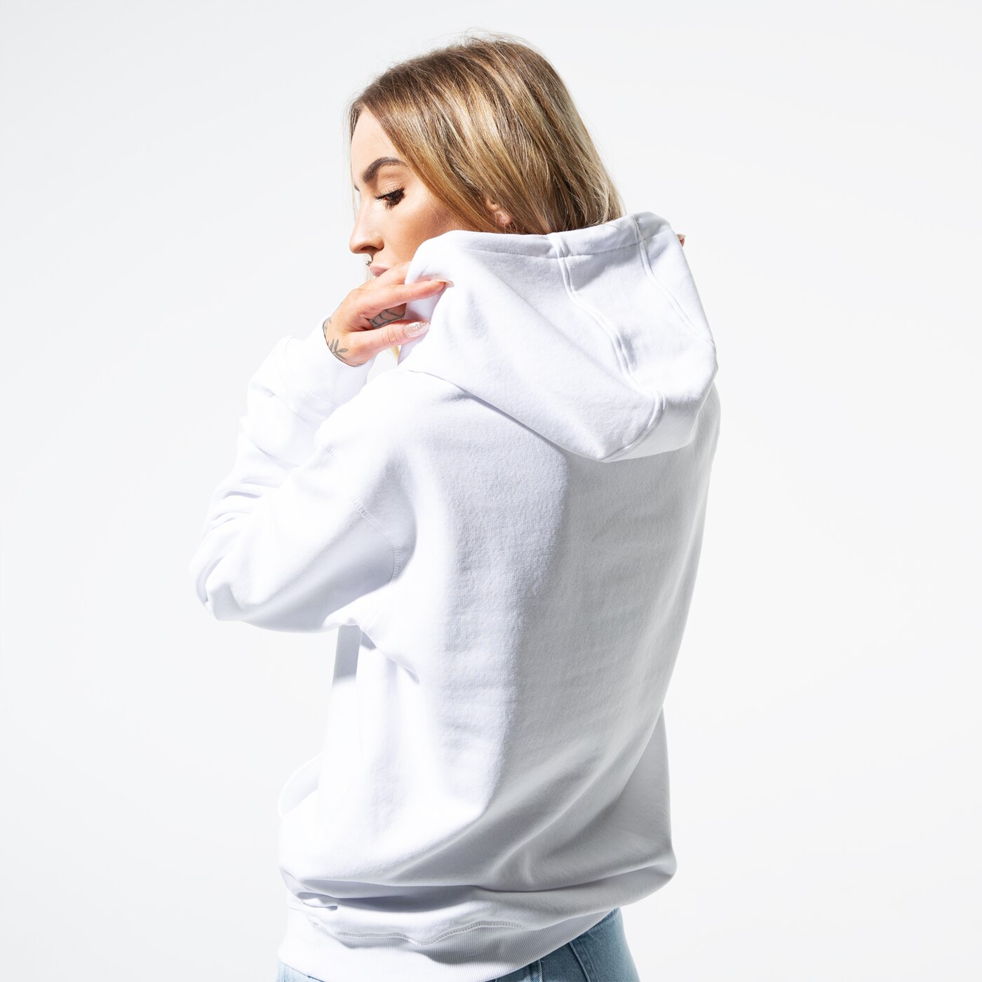 Мъжки суичър FILA СУИТЧЪР С КАЧУЛКА PURE HOODY 681090m67 цвят бял