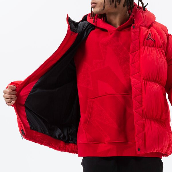 Мъжко зимно яке JORDAN ЯКЕ ЗИМНО M J ESS PUFFER JACKET dq7348-612 цвят бордо