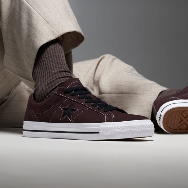 Мъжки маратонки CONVERSE ONE STAR PRO a10575c цвят бордо
